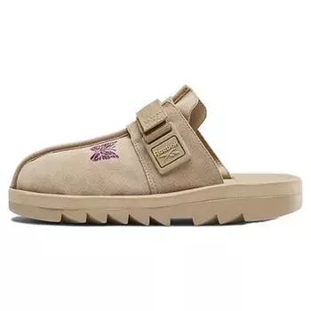 Reebok Холщовые кроссовки унисекс Needles x Beatnik Slides Tan Extreme-Purple 100207687 36
