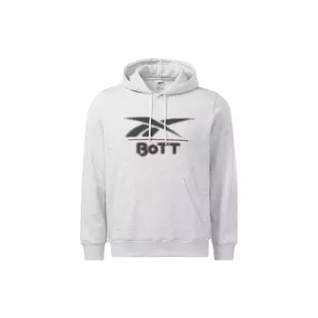 Reebok Худи унисекс с логотипом коллаборации X Bott, серый HS3331 L