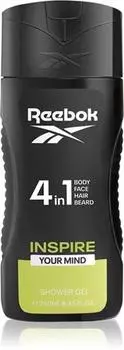 Reebok Inspire Your Mind 4-in-1 Energy Boosting Shower Gel TU прозрачный