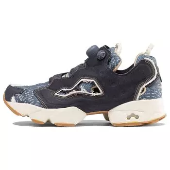 Reebok Instapump Fury 94 Obsidian Sashiko кроссовки унисекс черные синие 100074848 37.5
