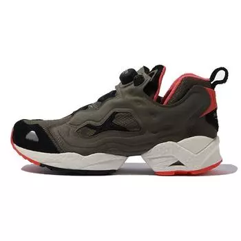 Reebok Instapump Fury 95 Arny Green Orange Flare Кроссовки унисекс Army-Green Core-Black Semi-Orange-Flare GZ2187 44.5