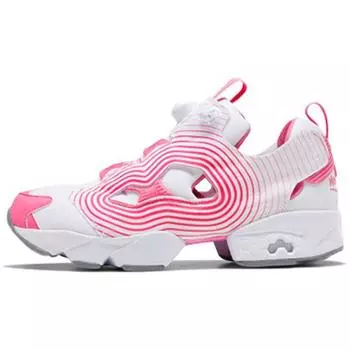 Reebok Instapump Fury Ripple Pack белые розовые кроссовки унисекс Posh-Pink-Pure-Grey FV4502 40.5