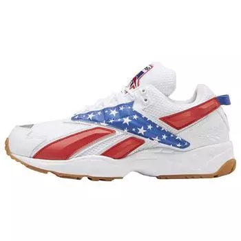 Reebok Interval 96 Radiant Red Blue Мужские кроссовки White Blue-Blast FV5473