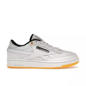 Reebok Jurassic World x Club C Revenge Biosyn Genetics Кроссовки унисекс White Spirit-White Silver-Metallic HQ6205 41
