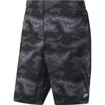 Reebok Камуфляжные спортивные шорты для фитнеса Мужские шорты Черные FP9085 S