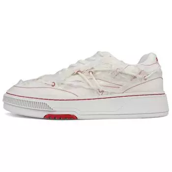 Reebok Kanghyuk x Club C LTD белые красные мужские кроссовки RMIA04DC99FAB002-0300 42