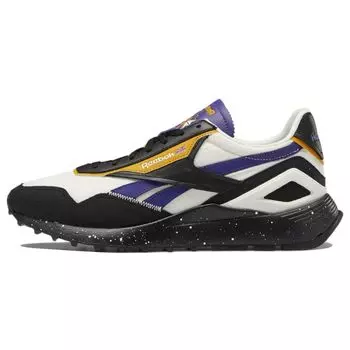 Reebok Классические кожаные кроссовки Legacy AZ Chalk Black Bold Purple Unisex Core-Black GY1552 35