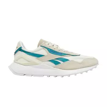 Reebok Классические кожаные кроссовки унисекс Legacy AZ Chalk Seaport Teal Cream Alabaster GZ7344 42