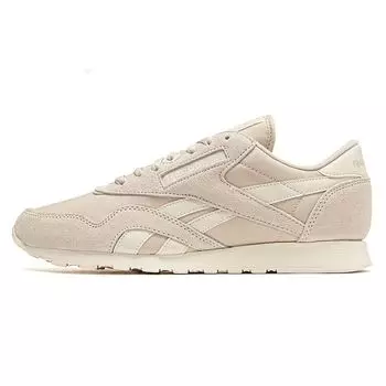 Reebok Классические нейлоновые кеды Stucco Vintage Chalk Unisex кремового цвета 100032795 40.5