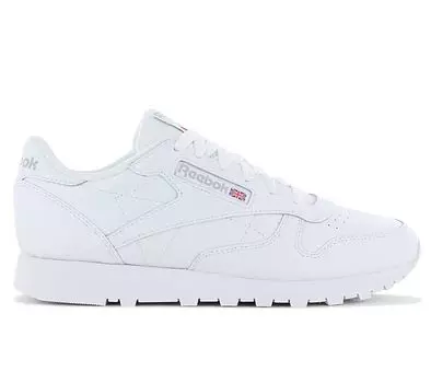 Reebok Классический Кожаный (W.) - Женские кроссовки туфли белые 100008496 ОРИГИНАЛ EU 38.5 UK 5.5 белый