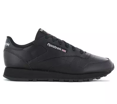Reebok Классический Кожаный (W.) - Женские кроссовки туфли черные 100008497 ОРИГИНАЛ EU 37 UK 4 чёрный