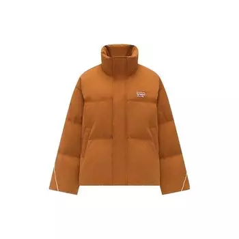 Reebok Классический модный ретро теплый однотонный пуховик женская верхняя одежда карамель 23FRC254WGBH M