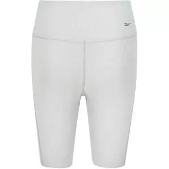 Reebok Knitted Breathable Elastic Casual Shorts Women shorts Gray 23RCS604WGG0 S