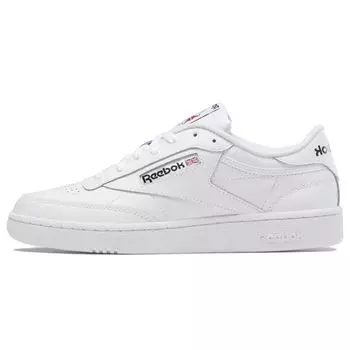 Reebok Кроссовки Club C 85 Cloud White Core Black Unisex GZ1605 42.5