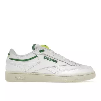 Reebok Кроссовки Club C 85 Pump Glen Green Unisex, белые, классические, белые GW4794 36