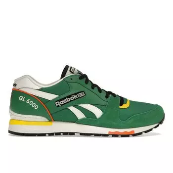 Reebok Кроссовки унисекс Keith Haring x GL 6000 с принтом на каблуке Dog and Human Green Glen-Green Chalk GZ1460 36.5