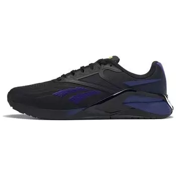 Reebok Les Mills x Nano X2 Black Bold Purple Мужские кроссовки Core-Black Chalk HR1824 43