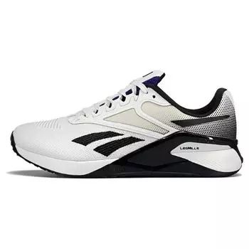 Reebok Les Mills x Nano X2 Chalk Black Мужские кроссовки Cream Core-Black Bold-Purple HR1818 42
