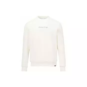 Reebok Letter Print Crew Neck Pullover Long Sleeve Sweatshirt Unisex sweatshirt White 223RMS307UGW1 M
