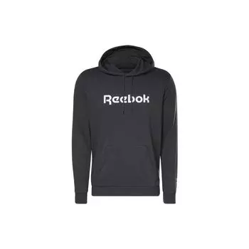 Reebok Letter Pullover Sweatshirt Men sweatshirts Black GR8475 S