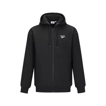 Reebok Logo Casual Fashion Comfortable Hoodie Unisex hoodies Black 24FRE101UGH0 XS