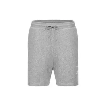 Reebok Logo Print Loose Knit Casual Shorts Men shorts Gray GV5518 S