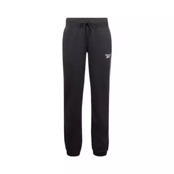 Reebok Logo Printed Cuffed Casual Pants Women pants Black GV5526 S