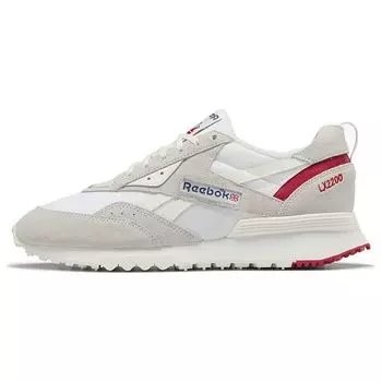 Reebok LX 2200 Chalk Flash Red Unisex Sneakers Cream Footwear-White HP7583 42
