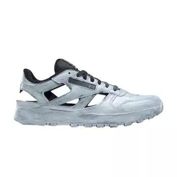 Reebok Maison Margiela x Classic Leather DQ Whiteout Кроссовки унисекс Черная обувь-Белый GX6244 41