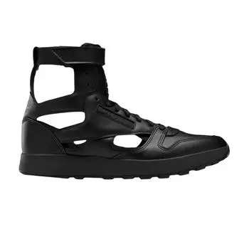 Reebok Maison Margiela x Classic Leather Tabi High Черные кроссовки унисекс Белые GX5041