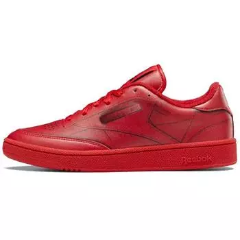 Reebok Maison Margiela x Club C Vector Красные кроссовки унисекс Бело-Черные H02408 37.5
