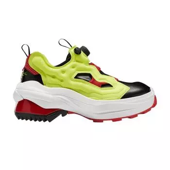 Reebok Maison Margiela x Tabi InstaPump Fury Oxford Желтые кроссовки унисекс Черный вектор-красный H06543 40