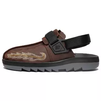 Reebok Mountain Research x Beatnik Sandal Коричневые кроссовки унисекс Brush-Brown Core-Black Pure-Grey-7 GX9718 44.5