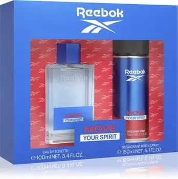 Reebok Move Your Spirit coffret cadeau pour homme TU прозрачный