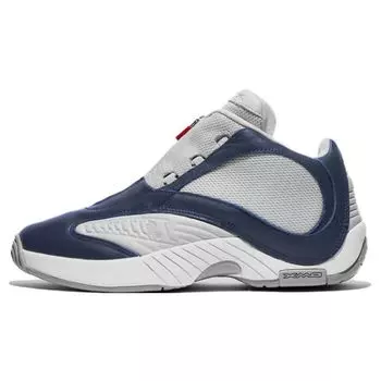 Reebok Мужские кроссовки Packer Shoes x Answer 4 OG Ultramarine, синие, дымчатые, расклешенные GY0964 40.5