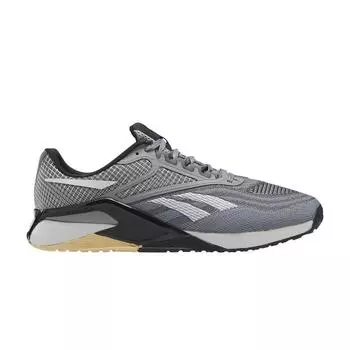 Reebok Nano X2 Pure Grey Black Unisex Sneakers Core-Black 100070161 44.5