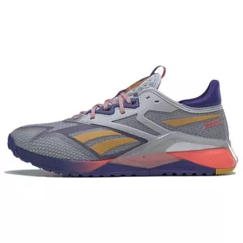 Reebok Nano X2 TR Adventure Grey Bold Purple Мужские кроссовки Pure-Grey-3 Orange-Flare GY8900 41