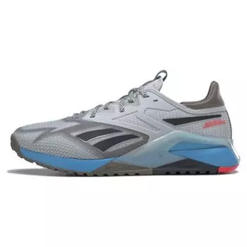 Reebok Nano X2 TR Adventure Grey Radiant Aqua Мужские кроссовки Pure-Grey Trek-Grey HP9225 43