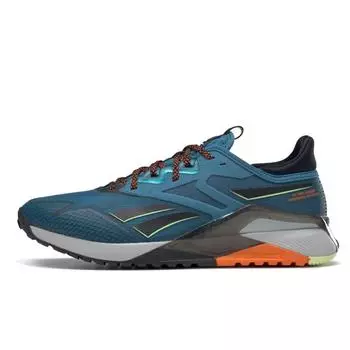 Reebok Nano X2 TR Adventure Steely Blue Smash Orange Мужские кроссовки Core-Black HP9226 41