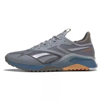 Reebok Nano X2 TR Adventure Trek Серые стальные синие женские кроссовки Pure-Grey HP9228 37