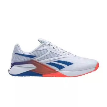 Reebok Nano X2 White Vector Blue Gradient Мужские кроссовки Footwear-White Orange-Flare GX9913 42.5