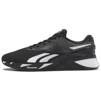 Reebok Nano X3 Черно-белые кроссовки унисекс Core-Black Footwear-White Smash-Orange HP6042 42.5
