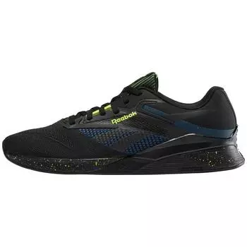 Reebok Кроссовки унисекс Nano X4 Black Blue Digital Lime Escape-Blue 100204678 36