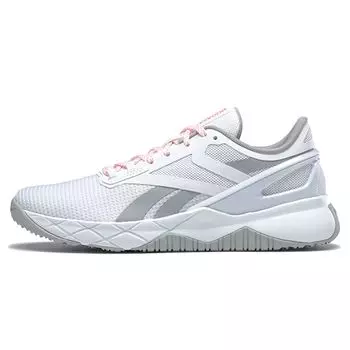 Reebok Nanoflex TR White Pure Grey Женские кроссовки Pure-Grey-3 Orange-Flare G58950
