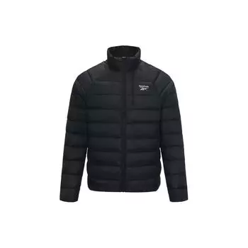 Reebok однотонная куртка-пуховик с воротником-стойкой на молнии, унисекс, черная 23FRC275UGH0 S
