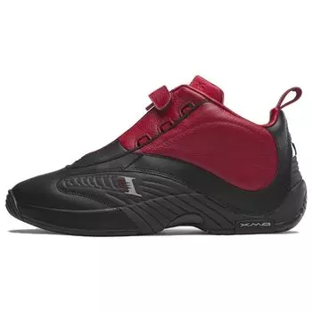 Reebok Ответ 4 Черные Flash Red мужские кроссовки Core-Black Mgh-Solid-Grey 100033883 44.5