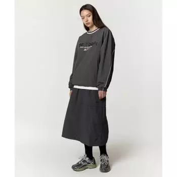 Reebok Parachute Padded Skirt W Charcoal S