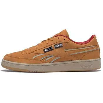 Reebok Парк Юрского периода x Club C Dr. Кроссовки унисекс Alan Grant Brown Rich-Ochre Diffused-Blue GZ6322 36.5