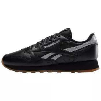 Reebok Places+Faces x Classic Leather Black Men Sneakers Silver White 100201810 43