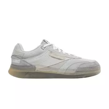 Reebok Pleasures x Club C Legacy Pure Grey Мужские кроссовки Pure-Grey-2 Pure-Grey-4 Straw GW2639 40